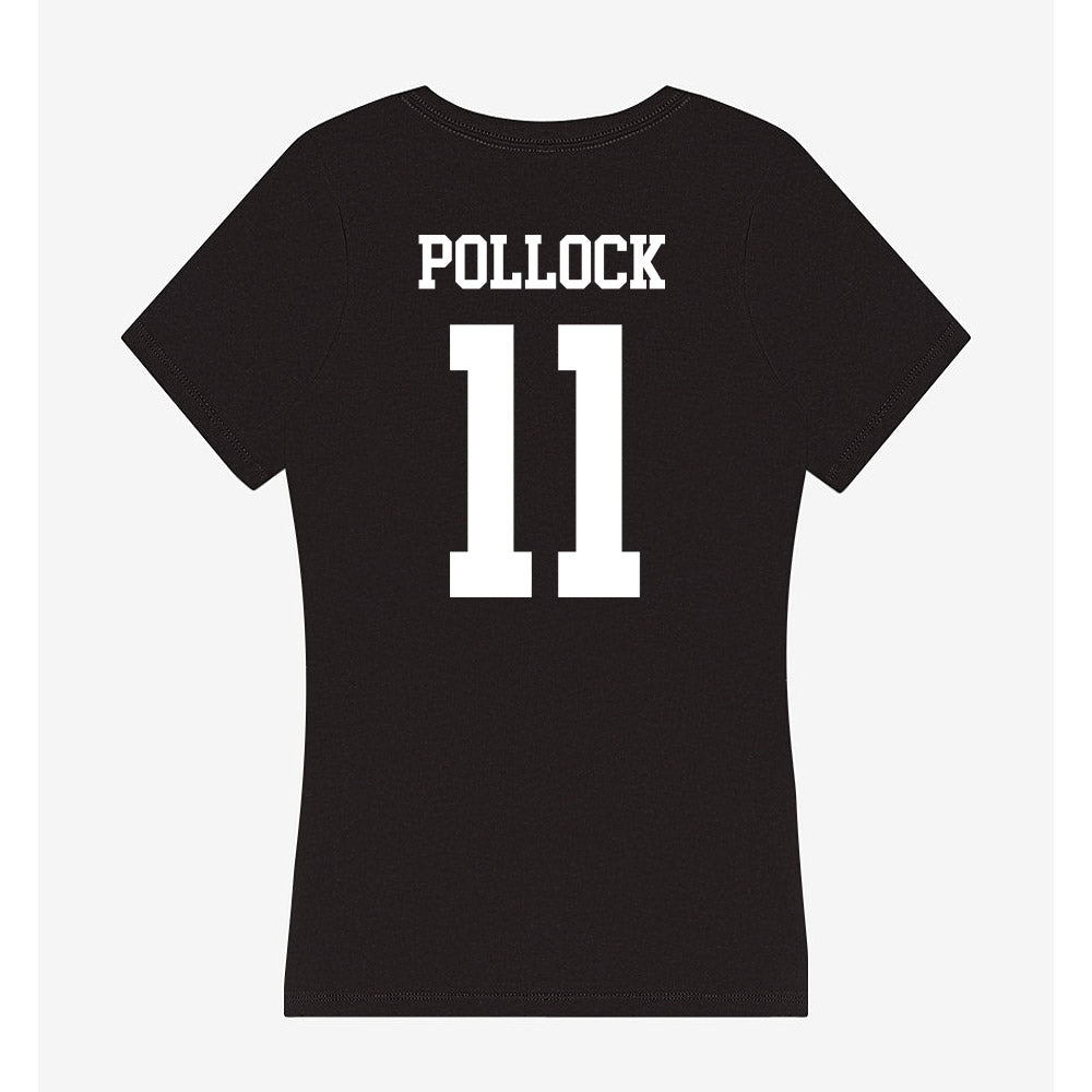 Nevada - NCAA Baseball : Aiden Pollock - Women's V-Neck T-Shirt-1