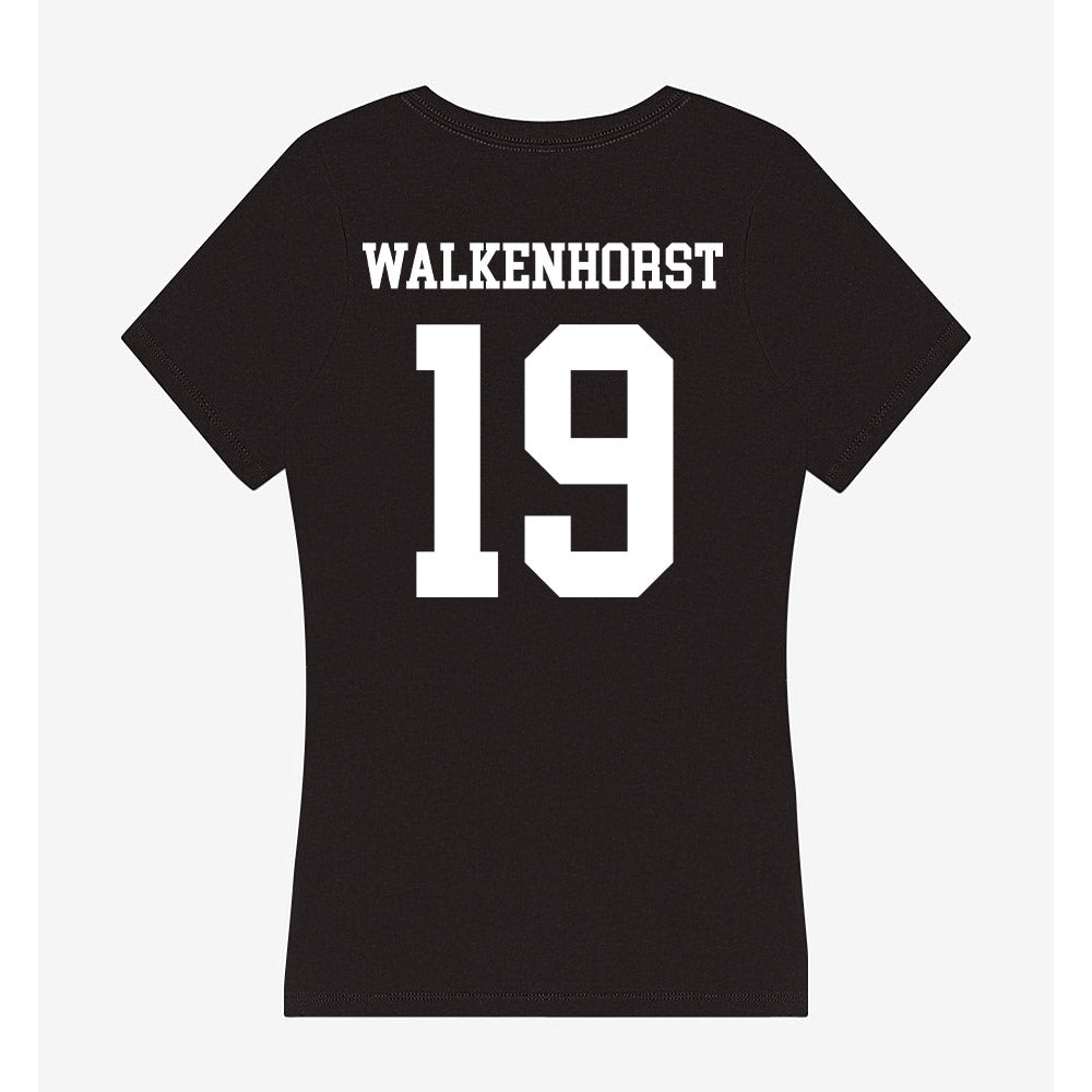 Nevada - NCAA Women's Volleyball : Jessica Walkenhorst - Women's V-Neck T-Shirt-1