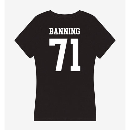 Nevada - NCAA Football : Colin Banning - Women's V-Neck T-Shirt-1