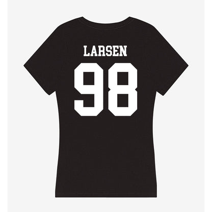 Nevada - NCAA Softball : Maya Larsen - Women's V-Neck T-Shirt-1