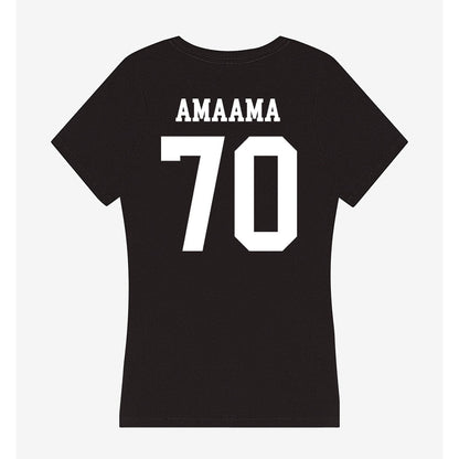 Nevada - NCAA Football : Tapuvae Amaama - Women's V-Neck T-Shirt-1