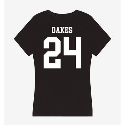 Nevada - NCAA Baseball : Ryan Oakes - Women's V-Neck T-Shirt-1