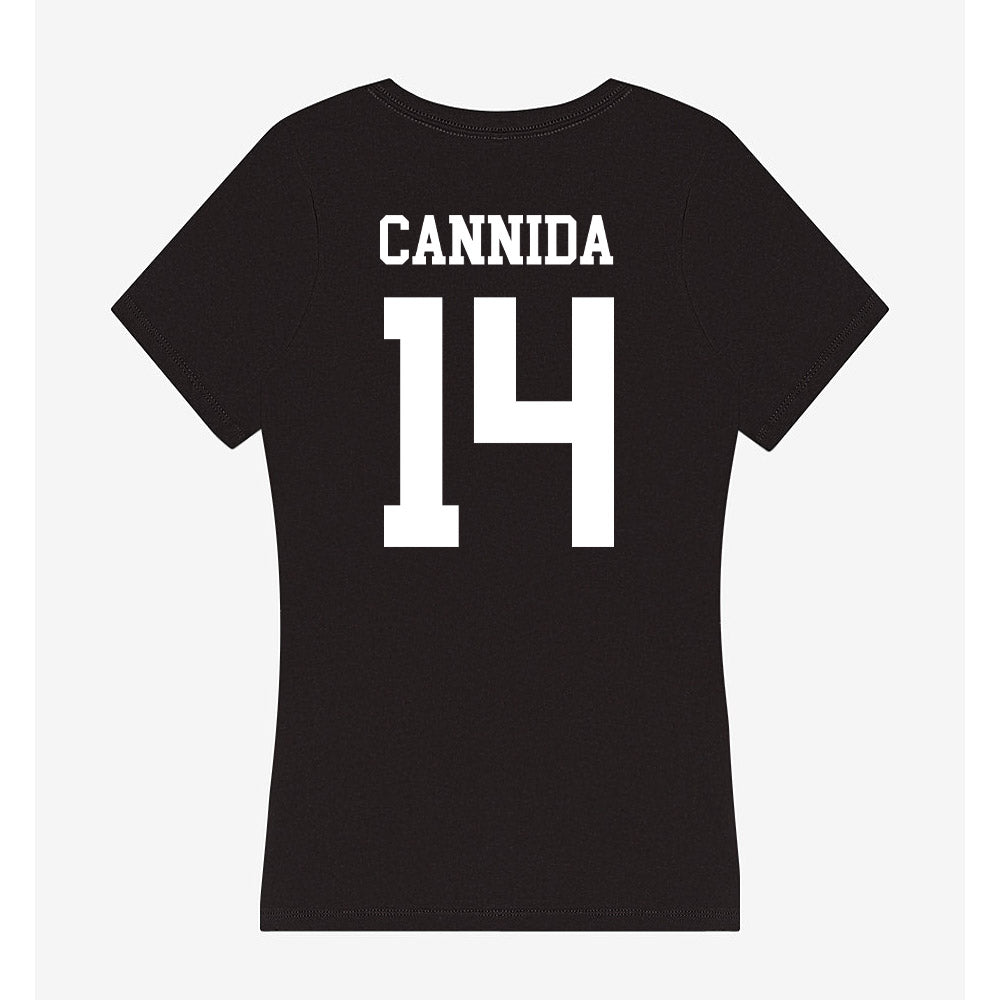 Nevada - NCAA Football : Jaxon Cannida - Women's V-Neck T-Shirt-1