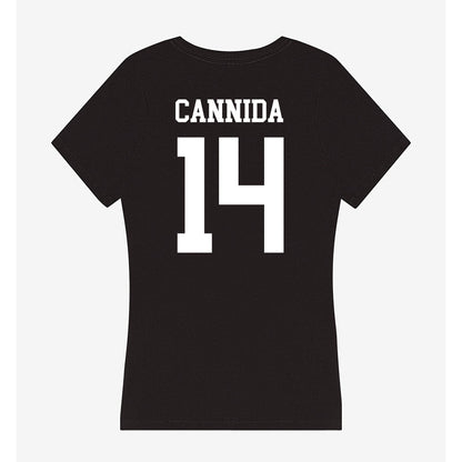 Nevada - NCAA Football : Jaxon Cannida - Women's V-Neck T-Shirt-1