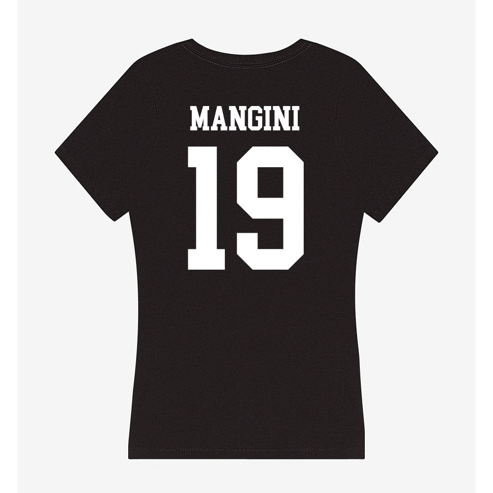 Nevada - NCAA Baseball : Owen Mangini - Women's V-Neck T-Shirt-1