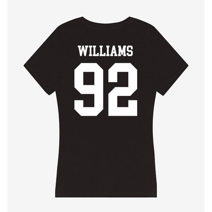 Nevada - NCAA Football : Myles Williams - Women's V-Neck T-Shirt-1