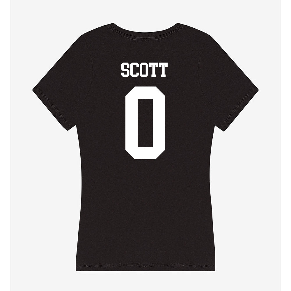 Nevada - NCAA Football : Joshua Scott - Women's V-Neck T-Shirt-1