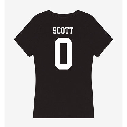 Nevada - NCAA Football : Joshua Scott - Women's V-Neck T-Shirt-1