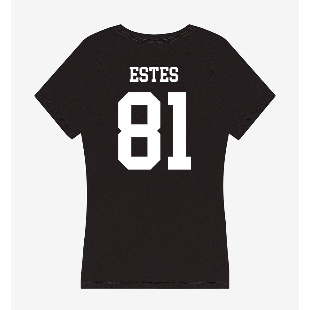 Nevada - NCAA Football : Trace Estes - Women's V-Neck T-Shirt-1