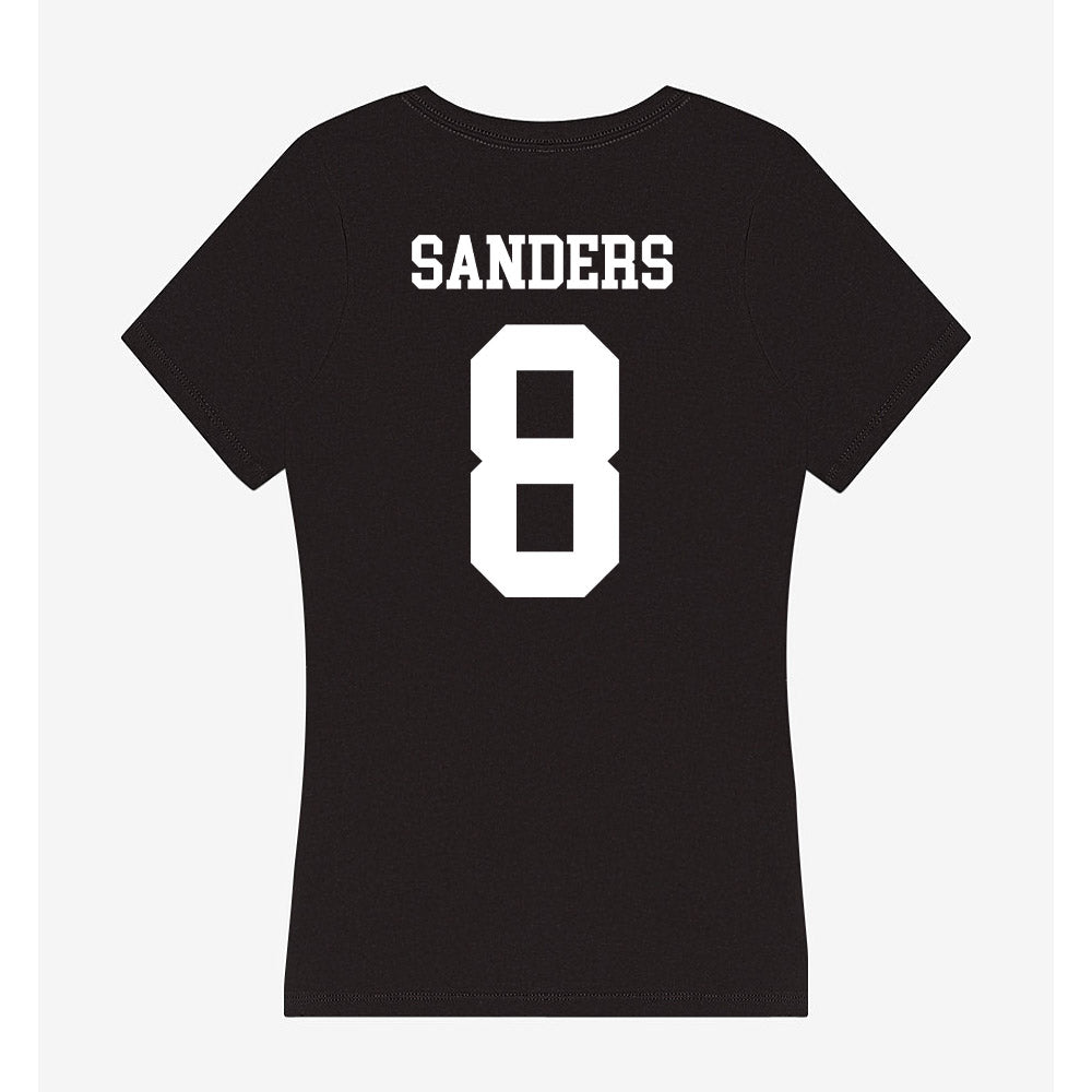 Nevada - NCAA Men's Basketball : Kobe Sanders - Women's V-Neck T-Shirt-1