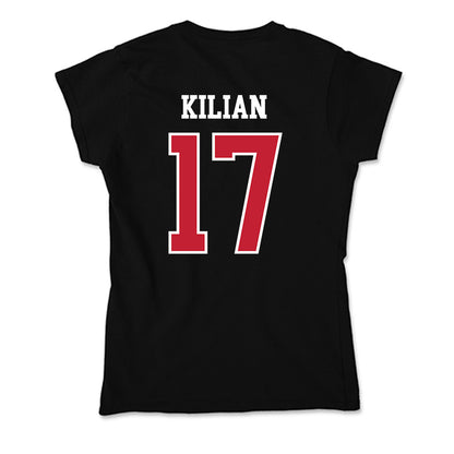 Ball State - NCAA Women's Soccer : Fiona Kilian - Soft Style Women’s T-Shirt-1