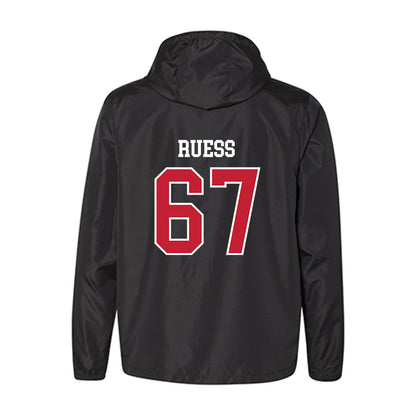 Ball State - NCAA Football : Jackson Ruess - Windbreaker-1