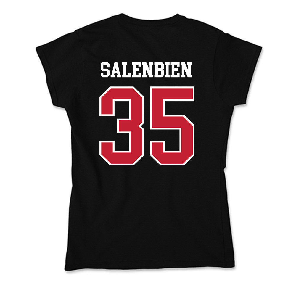 Ball State - NCAA Women's Basketball : Bree Salenbien - Soft Style Women’s T-Shirt-1