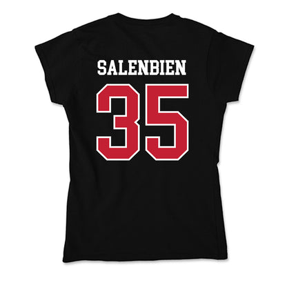 Ball State - NCAA Women's Basketball : Bree Salenbien - Soft Style Women’s T-Shirt-1