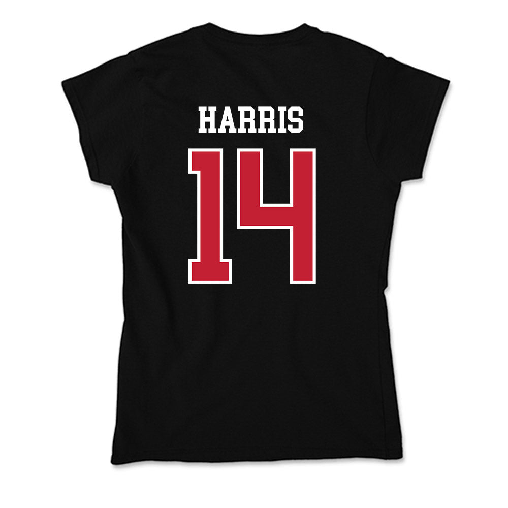 Ball State - NCAA Men's Volleyball : Jason Harris - Soft Style Women’s T-Shirt-1