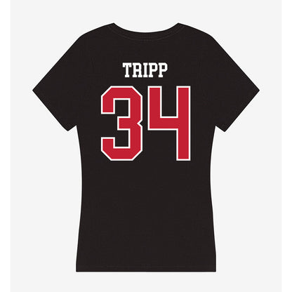 Ball State - NCAA Football : Coby Tripp - Women's V-Neck T-Shirt-1