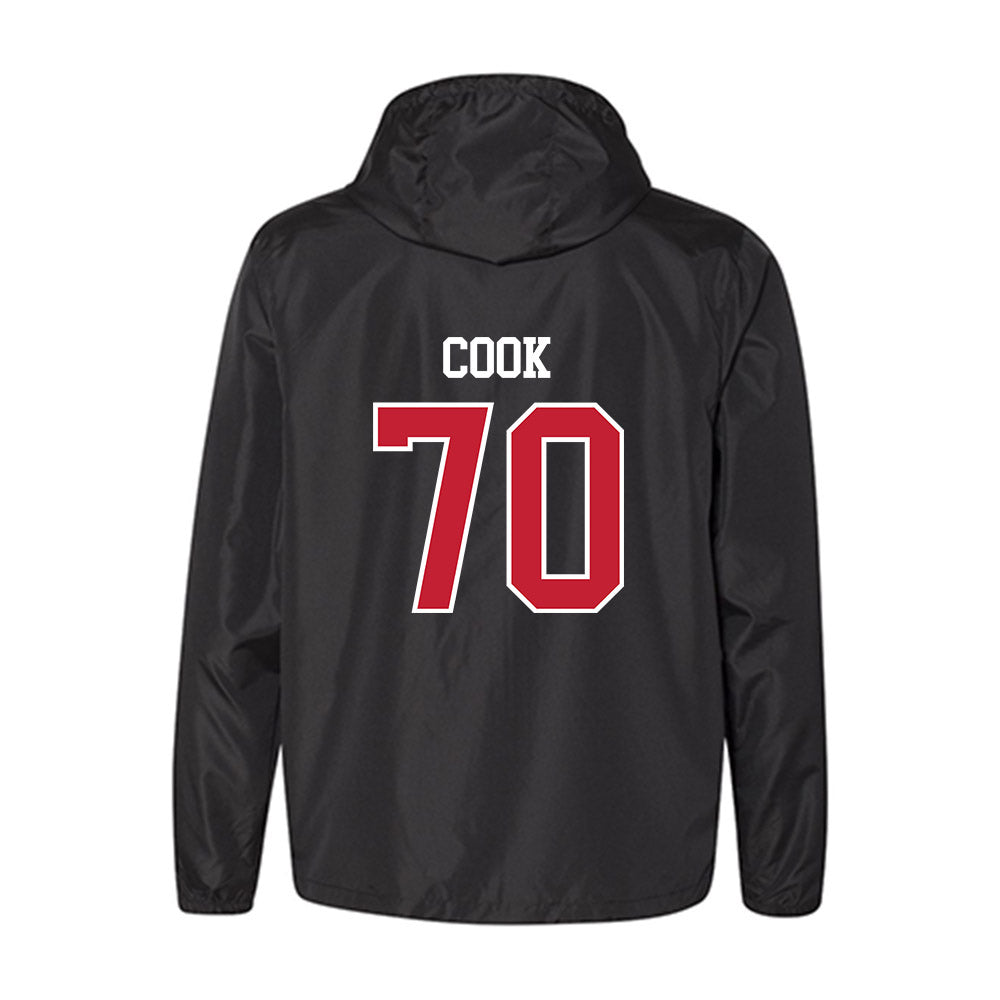 Ball State - NCAA Football : Tristan Cook - Windbreaker-1