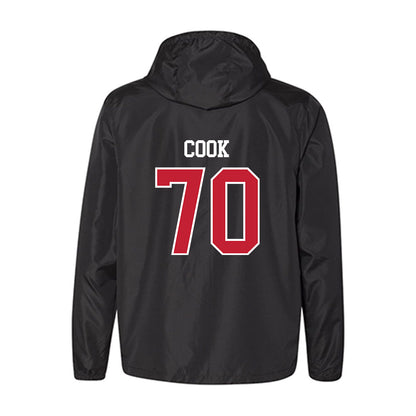 Ball State - NCAA Football : Tristan Cook - Windbreaker-1