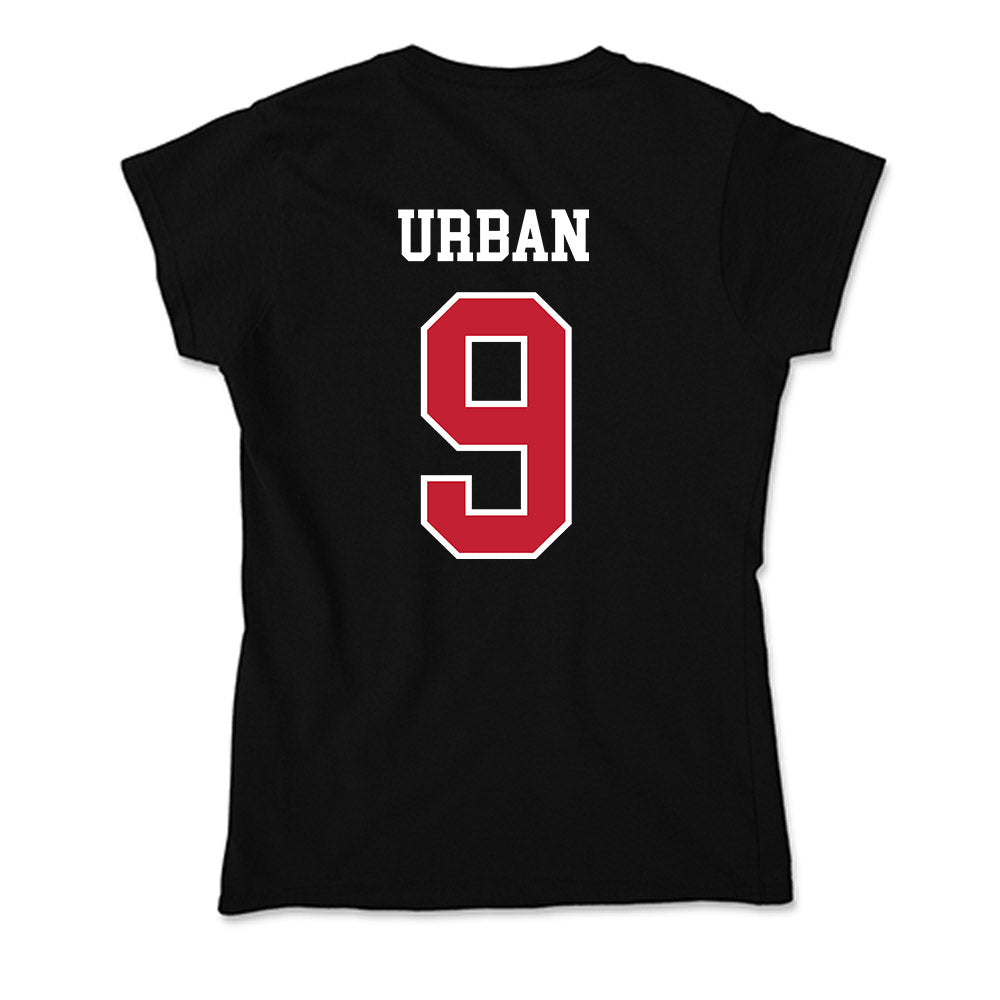 Ball State - NCAA Softball : Hayley Urban - Soft Style Women’s T-Shirt-1