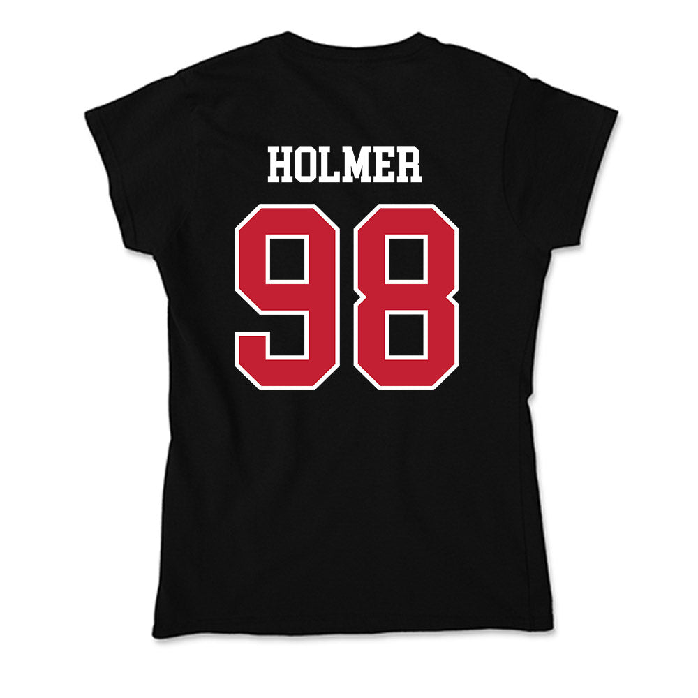 Ball State - NCAA Football : Carson Holmer - Soft Style Women’s T-Shirt-1