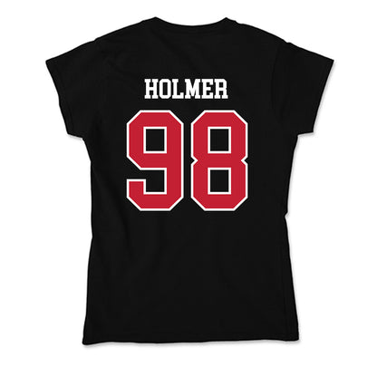 Ball State - NCAA Football : Carson Holmer - Soft Style Women’s T-Shirt-1