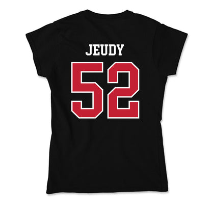 Ball State - NCAA Football : Jacob Jeudy - Soft Style Women’s T-Shirt-1