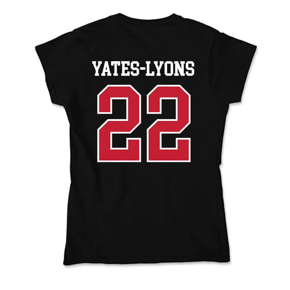 Ball State - NCAA Football : Gavin Yates-Lyons - Soft Style Women’s T-Shirt-1