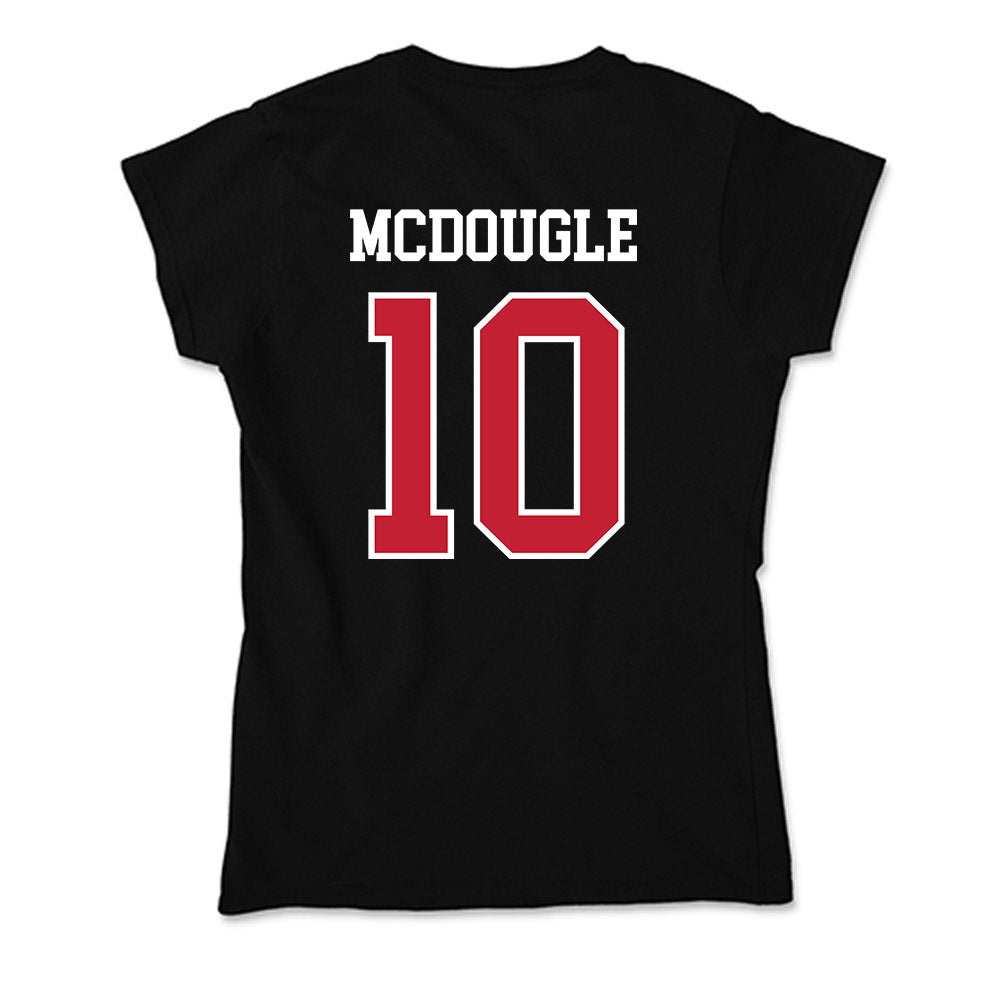 Ball State - NCAA Football : Jamarion Mcdougle - Soft Style Women’s T-Shirt-1