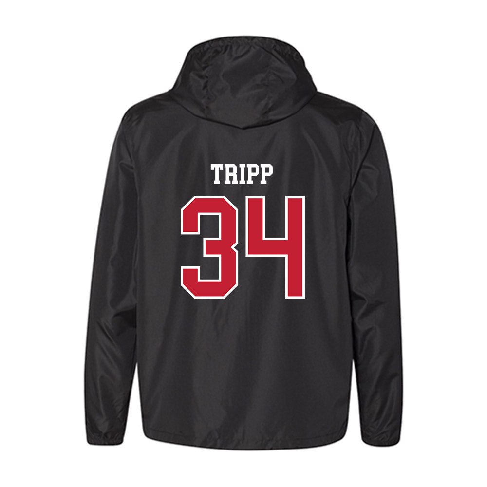 Ball State - NCAA Football : Coby Tripp - Windbreaker-1