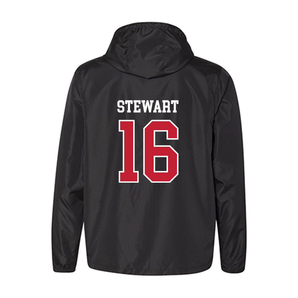 Ball State - NCAA Football : Kaleb Stewart - Windbreaker-1