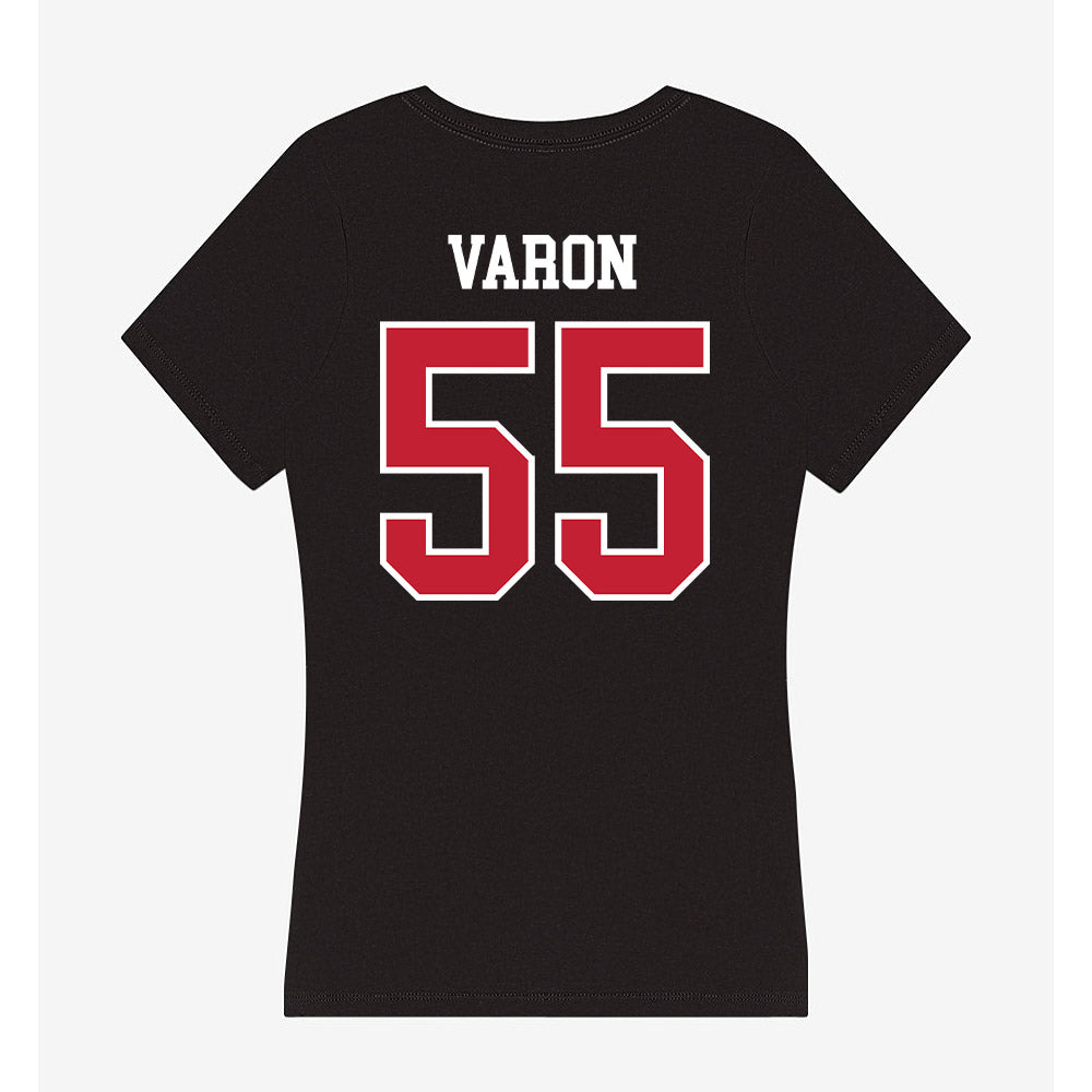 Ball State - NCAA Football : Michael Varon - Women's V-Neck T-Shirt-1