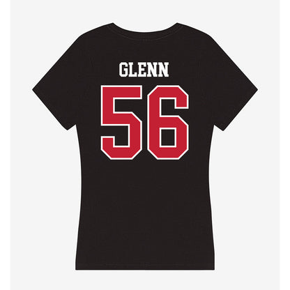 Ball State - NCAA Football : Ameir Glenn - Women's V-Neck T-Shirt-1