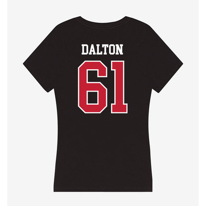 Ball State - NCAA Football : Luke Dalton - Women's V-Neck T-Shirt-1