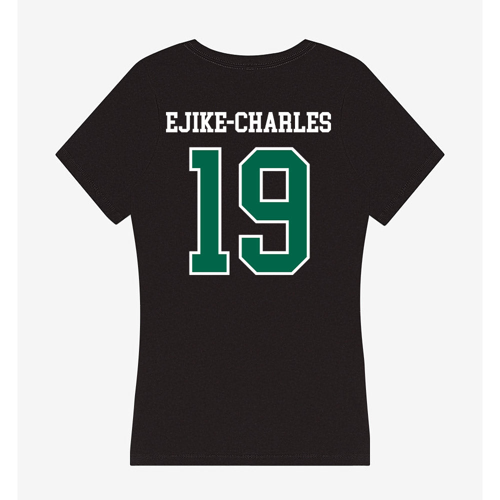 Tulane - NCAA Baseball : Julius Ejike-Charles - Women's V-Neck T-Shirt-1