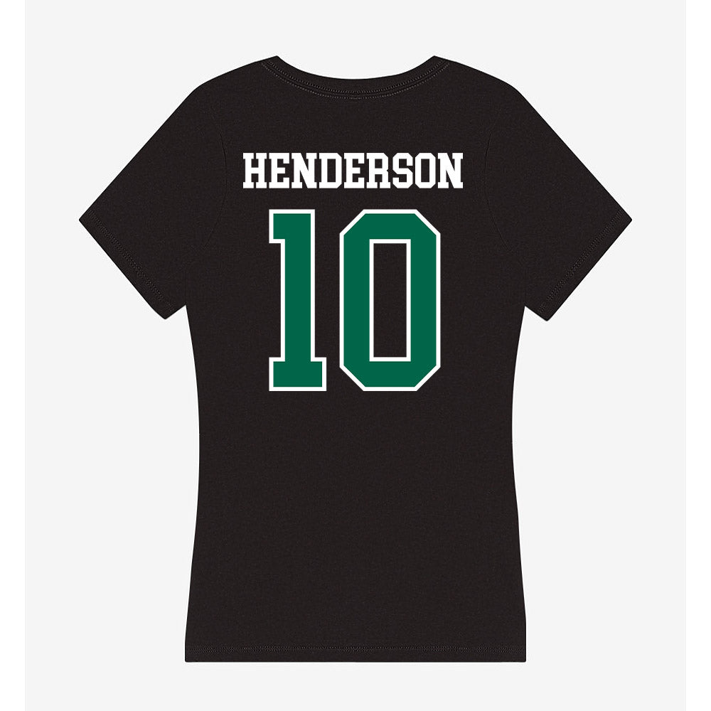 Tulane - NCAA Football : Gerrod Henderson - Women's V-Neck T-Shirt-1