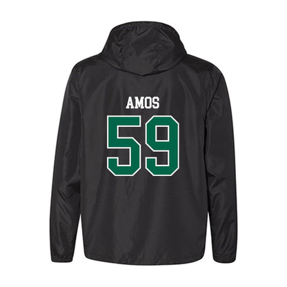 Tulane - NCAA Football : Andre Amos - Windbreaker-1