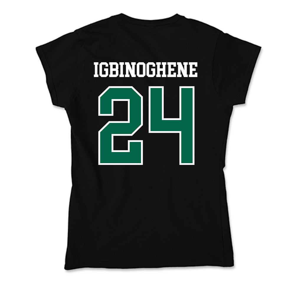 Tulane - NCAA Football : Michael Igbinoghene - Soft Style Women’s T-Shirt-1