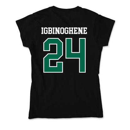 Tulane - NCAA Football : Michael Igbinoghene - Soft Style Women’s T-Shirt-1