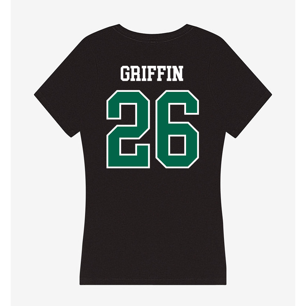 Tulane - NCAA Beach Volleyball : Bella Griffin - Women's V-Neck T-Shirt-1