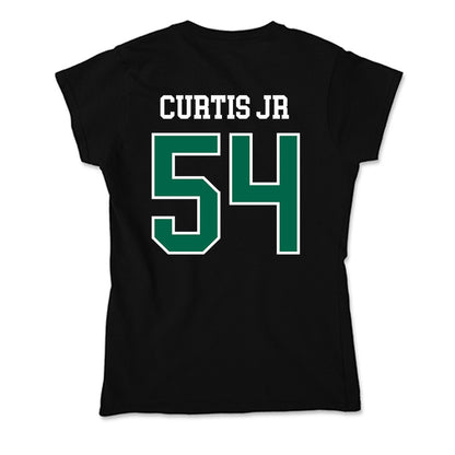 Tulane - NCAA Football : Jeffrey Curtis Jr - Soft Style Women’s T-Shirt-1