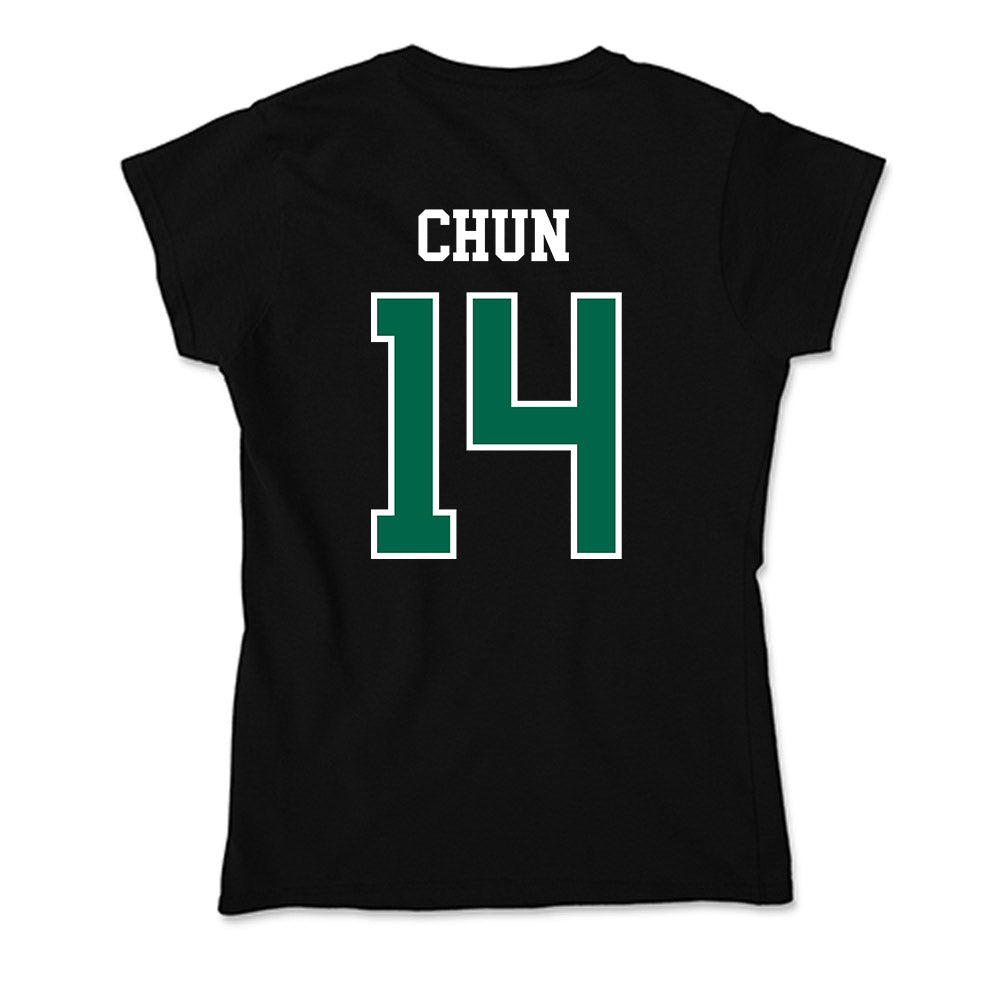 Tulane - NCAA Baseball : Tanner Chun - Soft Style Women’s T-Shirt-1