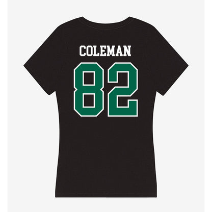 Tulane - NCAA Football : Keyshaun Coleman - Women's V-Neck T-Shirt-1