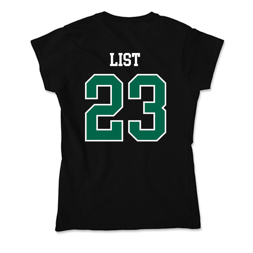 Tulane - NCAA Women's Volleyball : Chloe List - Soft Style Women’s T-Shirt-1