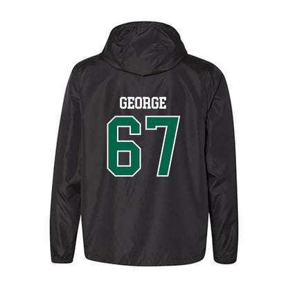 Tulane - NCAA Football : Tylan George - Windbreaker-1