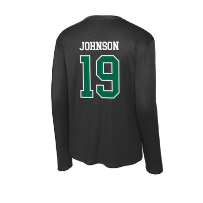 Tulane - NCAA Football : Dawson Johnson - Activewear Long Sleeve T-Shirt-1