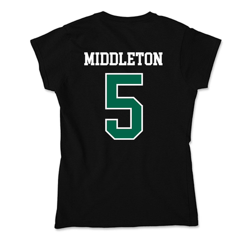 Tulane - NCAA Men's Basketball : Scotty Middleton - Soft Style Women’s T-Shirt-1