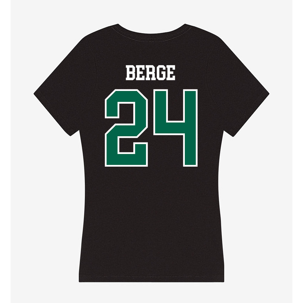 Tulane - NCAA Baseball : Cole Berge - Women's V-Neck T-Shirt-1