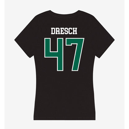 Tulane - NCAA Football : Zachary Dresch - Women's V-Neck T-Shirt-1
