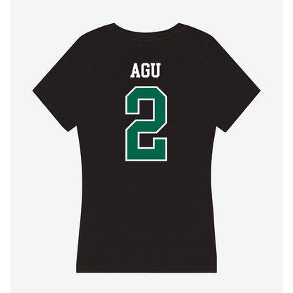 Tulane - NCAA Football : Dickson Agu - Women's V-Neck T-Shirt-1