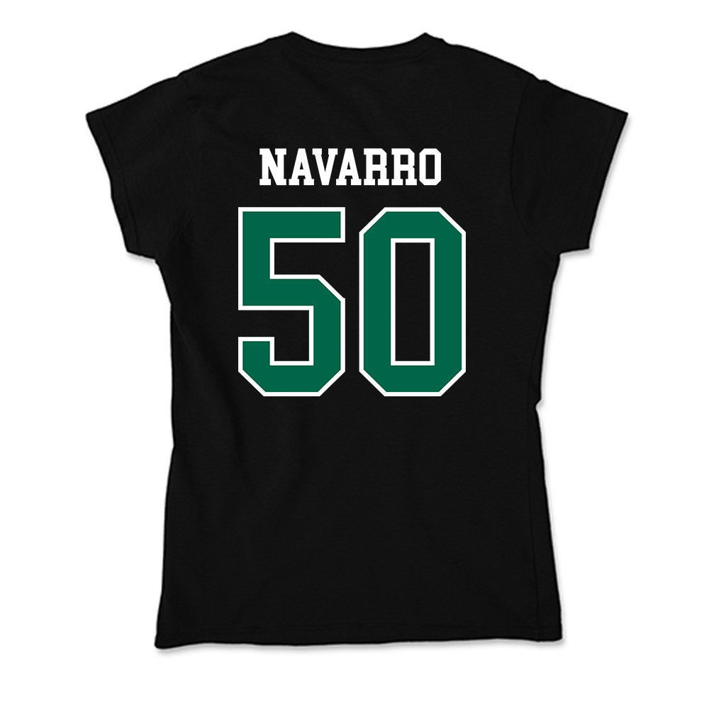 Tulane - NCAA Baseball : LuisPablo Navarro - Soft Style Women’s T-Shirt-1
